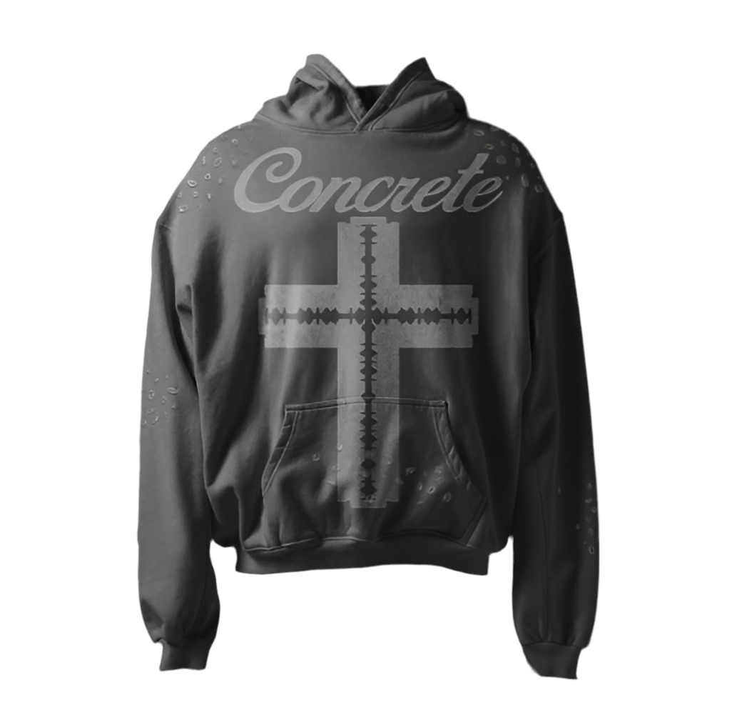 “Concrete Cross” Hoodie